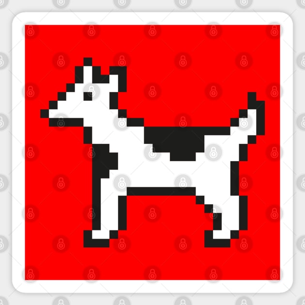 MacOS Vintage Dog Sticker by daparacami